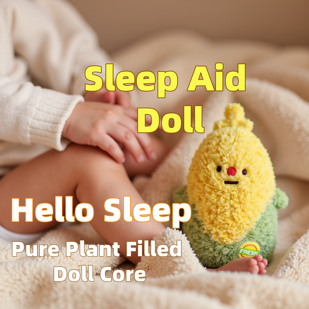 Sleep Aid Doll - Natural Botanical Sleep Sachet | Calming for Relaxation & Rest